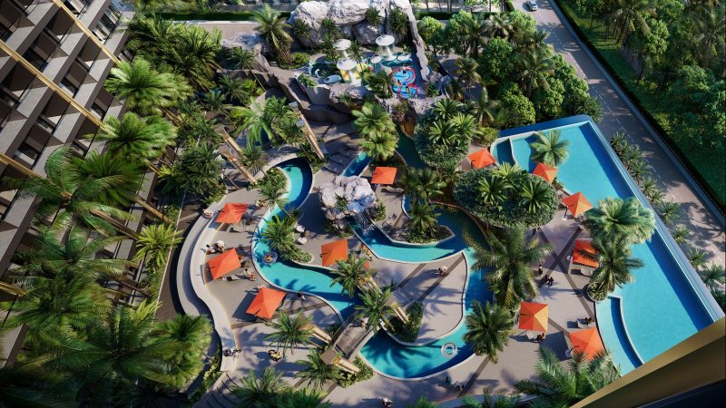 09_GRAND SOLAIRE NOBLE_EXTERIOR_GARDEN AND POOL 01-05_DAY_Draft_04