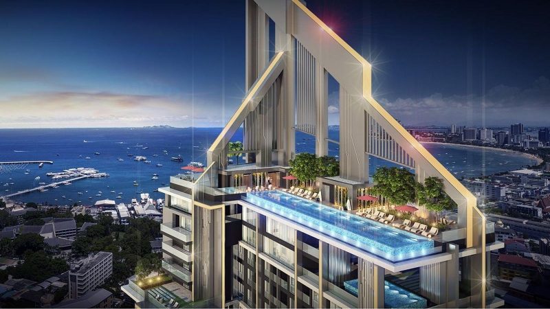 GS Tower A rooftop pool
