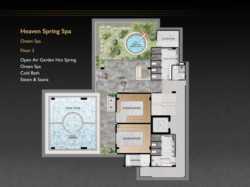 Heaven Spring Spa 3 этаж